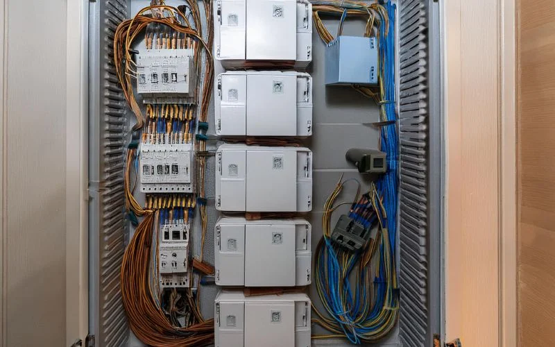 5. Utbyte av elcentral strombrytare i flerfamiljshus