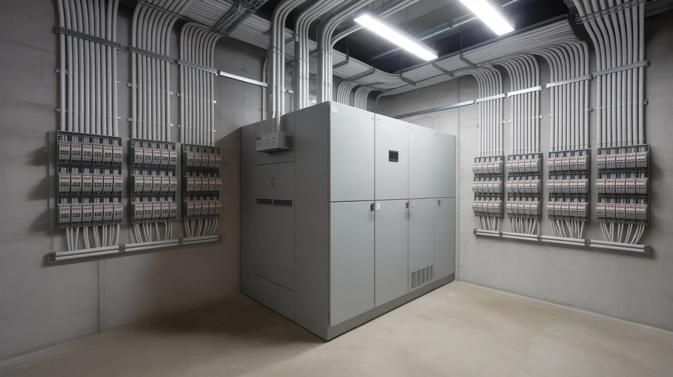 Byta Serviscentral & Kabelskåp