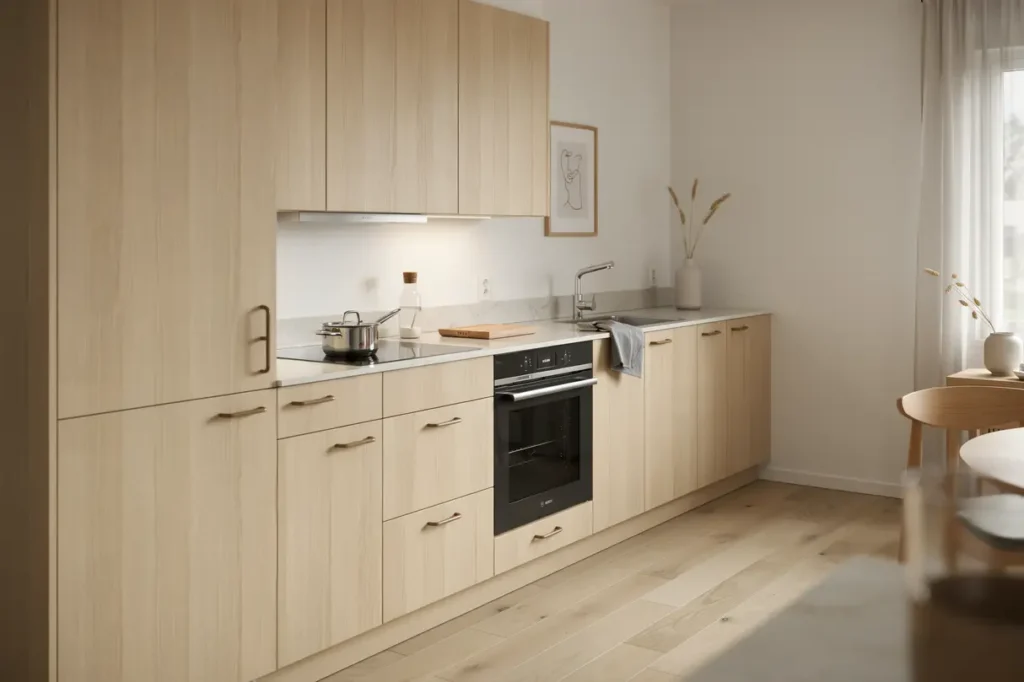 komplett eldragning vid k ksrenovering i l ngsj lvsj